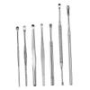 BEBEMOKO 7pcs Stainless Steel Ear Wax Remover for Home Use Ear Wax Picker Tools with Storage Box view 1
