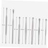 BEBEMOKO 7pcs Stainless Steel Ear Wax Remover for Home Use Ear Wax Picker Tools with Storage Box view 3