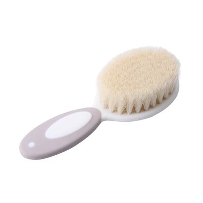 TOYANDONA 2pcs Shampoo Brush Set Portable Wool Scalp Massager for Boy Girl Gentle Bath Brush with Tooth Design for Cradle Cap Treatment and Hair Care