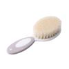 TOYANDONA 2pcs Shampoo Brush Set Portable Wool Scalp Massager for Boy Girl Gentle Bath Brush with Tooth Design for Cradle Cap Treatment and Hair Care view 1