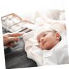 TOYANDONA 2pcs Shampoo Brush Set Portable Wool Scalp Massager for Boy Girl Gentle Bath Brush with Tooth Design for Cradle Cap Treatment and Hair Care view 2