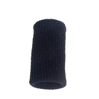 Didiseaon 10pcs Volleyball Finger Sleeves Stretchy Breathable Finger Protectors for Sports Sweat-absorbing Support for Athletes Standard Black