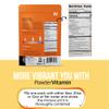 PowderVitamin Electrolytes Powder Plus, Keto, Mango Passionfruit, Sugar Free, Pink Himalayan Salt, 1000mg Potassium, 120mg Calcium, 120mg Magnesium, Non-GMO, Zero Calories, (16 Hydration Packets) view 2