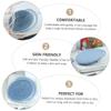 SOESFOUFU Boy Girl Shampoo Massage Brush Bath Brush Silicone Scalp Massager Hair Scalp Bath Essentials for Newborns view 4