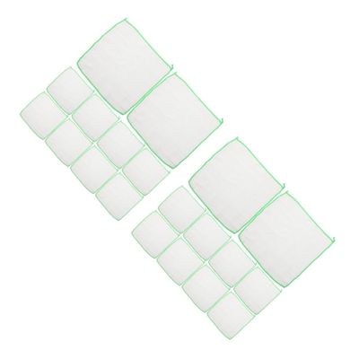 FOMIYES 20pcs Absorbent Wood Fiber Dishwashing Cloths Thickened Multi-Purpose Kitchen Towels for Household Cleaning and Non-Scratch for Dishes and Furniture