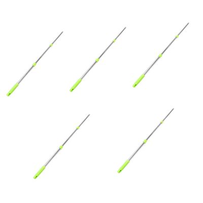 Didiseaon 5sets Mop Handle Replacement Easy Stainless Steel and Plastic Mop Stick Floor Cleaning Tool