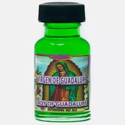 Aceite Virgen De Guadalupe - Lady of Guadalupe Spiritual Oil, 0.5 fl oz