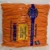 Hand-Carved Julienne Carrots, 5 lb Average Case - 400 Pieces, Fresh and Flavorful, Premium Quality, Vacuum-Sealed for Convenience - Ideal for Gourmet Presentations view 1
