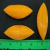 Hand-Carved Turned Carrots, 80 Pieces, Avg 5 lb Case, Fresh and Vacuum Sealed, Restaurant Quality Produce view 1