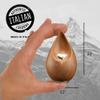 Cherry Wood Teardrop Figurine Keepsake Urn Collection, Small Urns for Human Ashes Keepsake, Tiny Memorial & Cremation Keepsakes for Ashes view 2