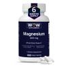 WOW Supplements Magnesium 400 mg Complex - Supplement for Men and Women - Citrate, Aspartate & Magnesium Oxide 400mg - 180 Capsules view 1