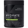 Sports Research Hydrate Electrolytes Powder - Sugar-Free & Naturally Flavored with Vitamins, Minerals, and Coconut Water - Supports Hydration - Lemon Lime - 90 Servings view 1