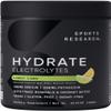 Sports Research Hydrate Electrolytes Powder - Sugar-Free & Naturally Flavored with Vitamins, Minerals, and Coconut Water - Supports Hydration - Lemon Lime - 90 Servings view 4