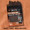 Elijah's Xtreme Beer Maple BBQ Beef Jerky, Premium Beef Jerky Snack Packs, Perfect for Snack Lovers UPC view 4