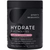 Sports Research Hydrate Electrolytes Powder - Sugar-Free & Naturally Flavored with Vitamins, Minerals, and Coconut Water - Supports Hydration - Raspberry Lemonade - 90 Servings view 1