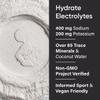 Sports Research Hydrate Electrolytes Powder - Sugar-Free & Naturally Flavored with Vitamins, Minerals, and Coconut Water - Supports Hydration - Raspberry Lemonade - 90 Servings view 3
