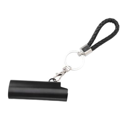 Lighter Holder Keychain, Durable Aluminum Alloy Spring Clip Retractable Lighter Holder for J6 J5 Mini Lighters Outdoor Camping Travel Accessories