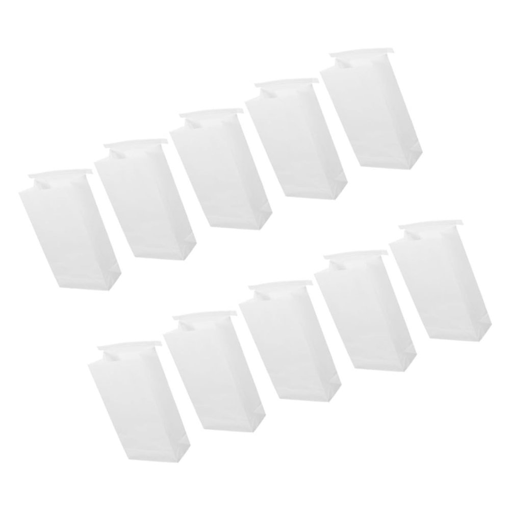 Amosfun 10pcs Motion Sickness Bags Lightweight Emesis Bags for Travel Capacity Easy -Functional Trash for Car Outdoor and Emergency Use