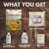 Craft Beer Brewing Ingredient Kit for One Gallon of Brew(16.1 oz), Pale Ale,. Amber Lager, Bavarian Wheat Hefeweizen, ABV:5~5.5% vol (3-Pack, Amber Lager) view 3