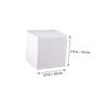 minkissy 20-Pack Square Kraft Paper Boxes for Cosmetics Packaging Brown Cardboard Boxes Versatile Storage Containers for Events and Parties view 2