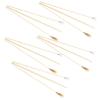 Anneome Ear Wax Removal Kit Bamboo Ear Spoon Set 5 Pieces Ears Cleaner Earwax Replacement Safe Ear Cleaning Tools view 1