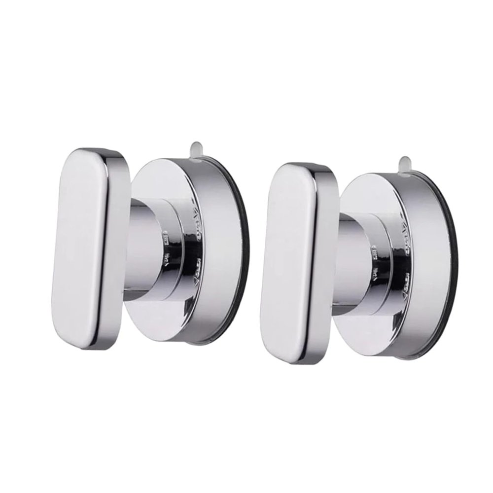 OHPHCALL 2pcs Wall Mounted Safety Grab Bar for Bathroom for Elderly Handicapped Easy to Install Versatile for Shower and Bathtub Use Silver Finish