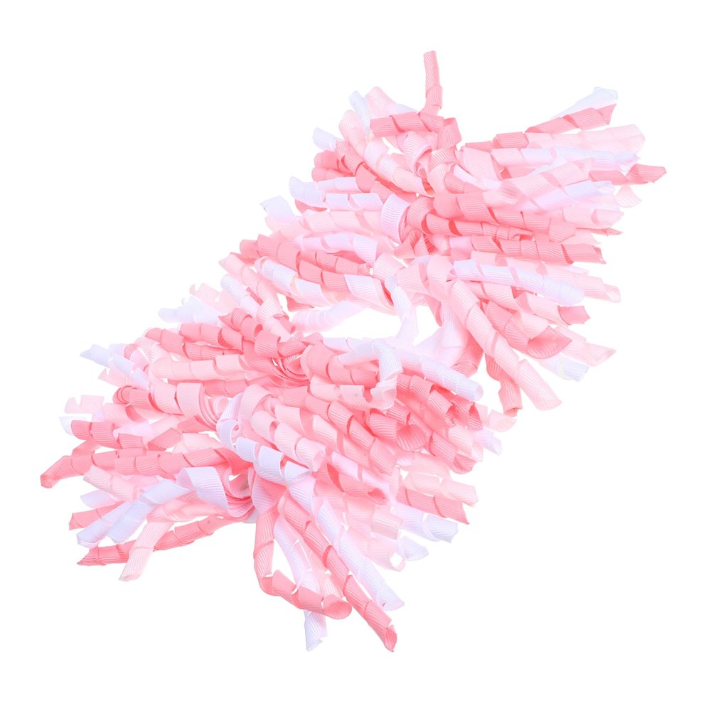 minkissy 6pcs Adhesive Curly Bowknots Decorations for Box Wrapping Bow Birthday Decorations Pastel Bows