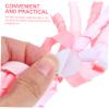 minkissy 6pcs Adhesive Curly Bowknots Decorations for Box Wrapping Bow Birthday Decorations Pastel Bows view 2