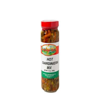 Chicago-Style Hot Giardiniera-16oz