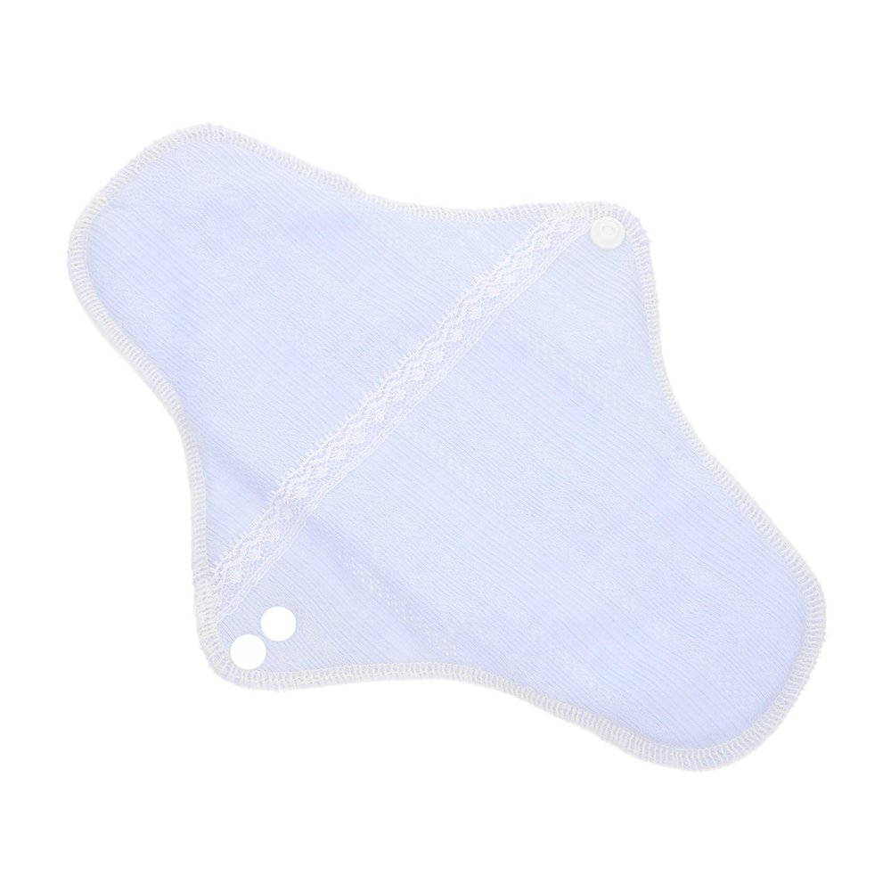 FOMIYES 1pc Reusable Cotton Menstrual Pad Washable Sanitary Towel Soft Breathable Design Random Colors for Travel and Period Protection