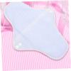 FOMIYES 1pc Reusable Cotton Menstrual Pad Washable Sanitary Towel Soft Breathable Design Random Colors for Travel and Period Protection view 3