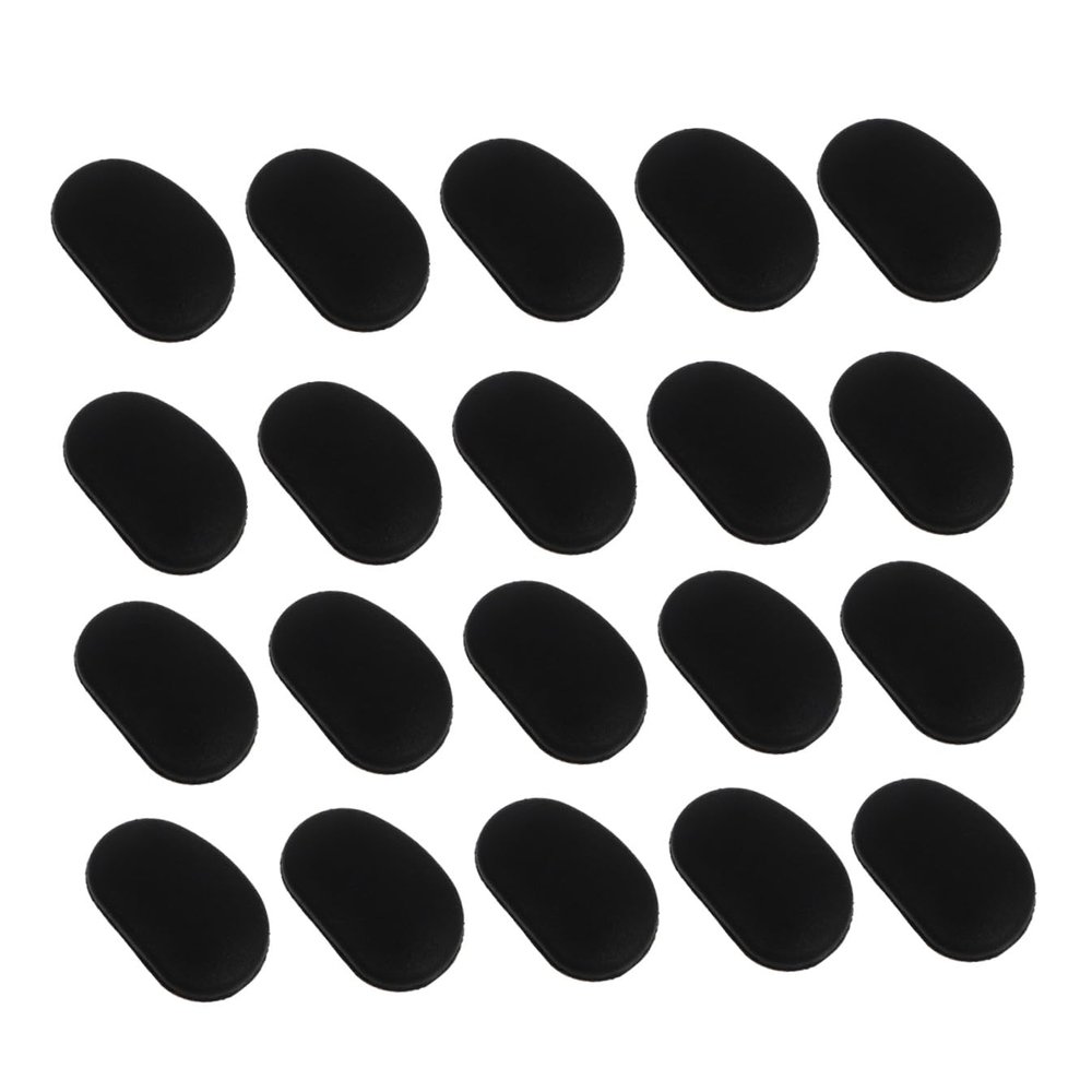 Ipetboom Glasses Nose Pads Replacement 20 Pairs Soft Nose Bridge Pads for Eyeglasses