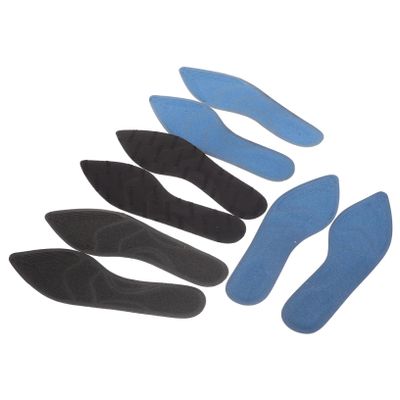 TOVINANNA 4pairs Breathable Shoe Inserts for Women Comfortable Cushioning Sole Insoles Shock Absorption for Daily Use and Sports Activities Non-Slip Design Colors