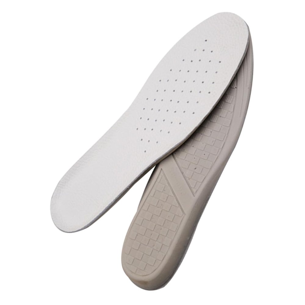 WATIIFUFU Memory Women Men Insoles Latex Shoe Inserts Breathable Absorb Sweat Elastic