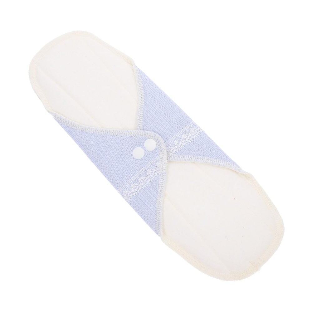 BCOATH 1pc Washable Cotton Menstrual Pad Reusable Napkin Strong Absorption Random Color for Comfortable Travel Use