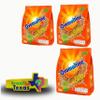 Flocos Crocantes de chocolate em p Ovomaltine Brasileiro | Pack of 3x300g | Brazilian Chocolate Powder + Silicone Bracelets Souvenir | Brazil in Texas Bundle