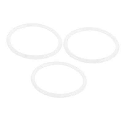 VICASKY 3pcs Crystal Singing Bowl Gasket Rubber Music Bowl o Ring Deformation Easy to Install