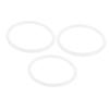 VICASKY 3pcs Crystal Singing Bowl Gasket Rubber Music Bowl o Ring Deformation Easy to Install view 1