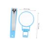 TOYANDONA 2pcs Portable Nail Clippers Magnifying Glass Ultra Sharp Precision Fingernail Cutters for Home Professional Pedicure view 2