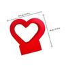 ORFOFE 4pcs Shape Tote Bag for Bridemaids Bouquet Wrap Valentines Box Decorative Lid Holder view 2