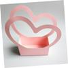 ORFOFE 4pcs Shape Tote Bag for Bridemaids Bouquet Wrap Valentines Box Decorative Lid Holder view 4
