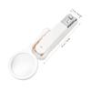 TOYANDONA 2pcs Nail Scissors Magnifying Glass Fingernail Clippers for Manicure Pedicure Grown Toenail Tool for Adults view 2
