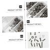 Didiseaon 1000pcs Glasses Repair Kit with Screws Tweezers Screwdriver and Cleaning Cloth Eyeglasses Sunglasses Watches and Jewelry Repairs at Home Office view 2