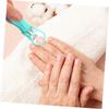HAPINARY 2pcs Nail Scissors with Ergonomic Nail Clipper Pedicure Tool for Seniors and Portable Easy Use for Home view 4