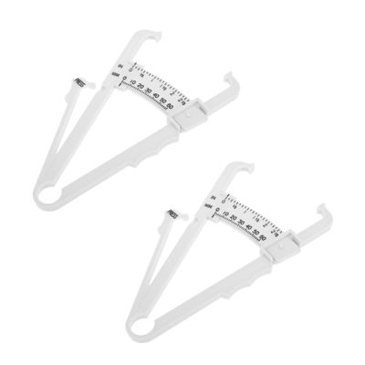 BCOATH Measuring Tape Digital Fat Measuring Instrument for Men Women in White