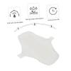 BEBEMOKO Reusable Sanitary Napkins 3 Pack Cotton Menstrual Pads Washable Soft Perfect for Supply view 4