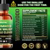 MILIVOL Wormwood Liquid Drops - Wormwood Extract Tincture with Black Walnut, Whole Cloves & 8 More Herbs - 2 Fl Oz for 60 Days Supply view 2