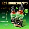 MILIVOL Wormwood Liquid Drops - Wormwood Extract Tincture with Black Walnut, Whole Cloves & 8 More Herbs - 2 Fl Oz for 60 Days Supply view 3