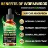 MILIVOL Wormwood Liquid Drops - Wormwood Extract Tincture with Black Walnut, Whole Cloves & 8 More Herbs - 2 Fl Oz for 60 Days Supply view 4