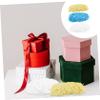 BEBEMOKO Shredded Paper for Box Filling Decorative Crinkle Paper for Crafting and Event Decoration White Light Yellow Lake Blue view 3